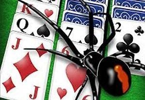 SPIDER SOLITAIRE juego gratis online en Minijuegos