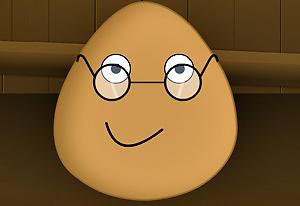 POU WEARING GLASSES jogo online gratuito em