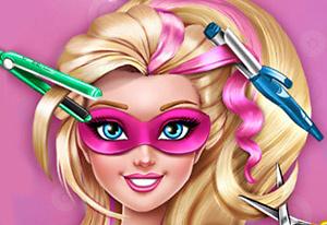 Jogos de Cabeleleira: Corte o cabelo da Barbie real