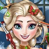 Ice Queen Christmas: Real Haircuts