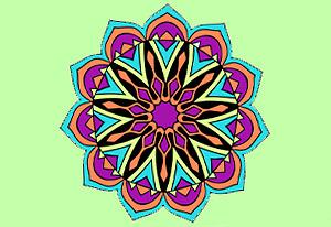 Mandala Coloring Book 🕹️ Jogue no Jogos123