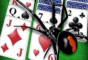 SPIDER SOLITAIRE GAME juego gratis en Minijuegos