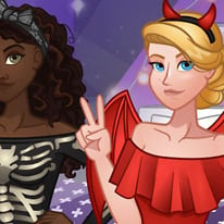 INSTAGIRLS HALLOWEEN DRESS UP jogo online gratuito em