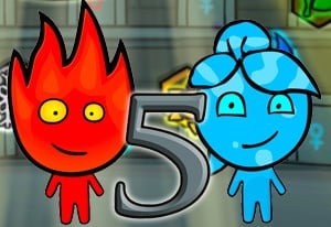 FIREBOY AND WATERGIRL 5: ELEMENTS jogo online gratuito em