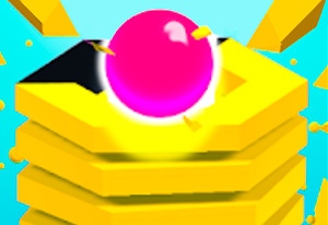 TOWER BALL 3D free online game on Miniplay.com