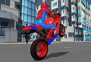 HERO STUNT SPIDER BIKE SIMULATOR 3D jogo online gratuito em