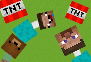 Mine-Craft.io 🕹️ Two Player Games