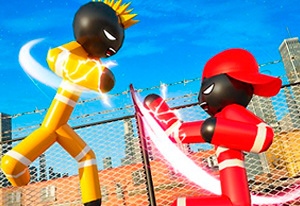 STICKMAN STREET FIGHTING 3D online game