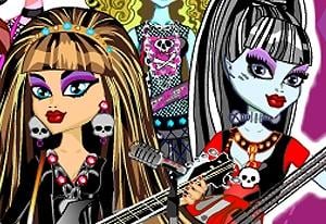 Monster high dress up cheap games online