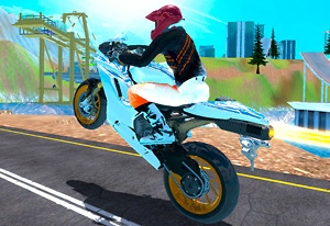 HERO STUNT SPIDER BIKE SIMULATOR 3D jogo online gratuito em