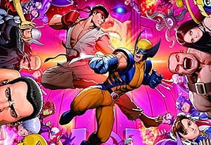 Marvel Super Heroes VS Street Fighter - Laziest Cash Grab Fighting Game!? 