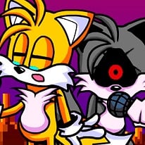 Friday Night Funkin' Sonic.exe and Tails Doll Mod 