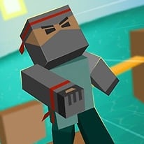 Blocky Parkour Ninja