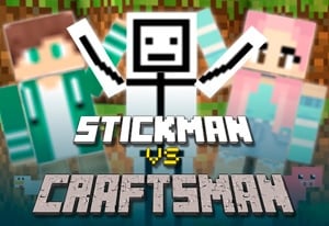 STICKMAN VS CRAFTSMAN free online game on 