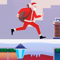 Santa Parkour