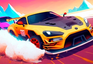 Jogo de drift que nasceu no mobile e se desenvolveu