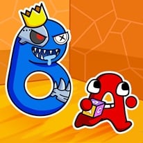 🕹️ Play Rainbow Friends Survival Game: Free Online Maze Attack Video Game for Kids & Adults