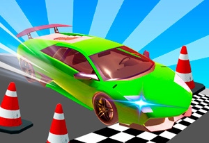 Water Car Stunt Game - Mega Ramp Car Stunt - Car Game 