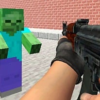 Counter Craft Zombies - Play Counter Craft Zombies Game online at