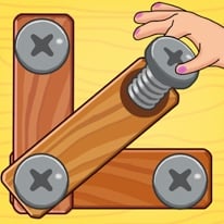 Wood Nuts Master: Screw Puzzle