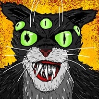 Cat Fred Evil Pet