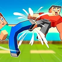 Block World Combat! Draw Noob's Super Punch!
