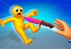 Ninja vs Ragdolls: Sharp Knife Throw!