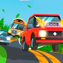 Cliff Racer: Cartoon Race