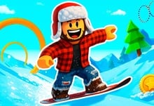 Snow Rider Obby Parkour