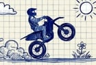 Stunt Bike 2D Paper Race
