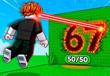 Obby: +1 Laser to Break Walls