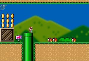 SUPER FLASH MARIO BROS free online game on